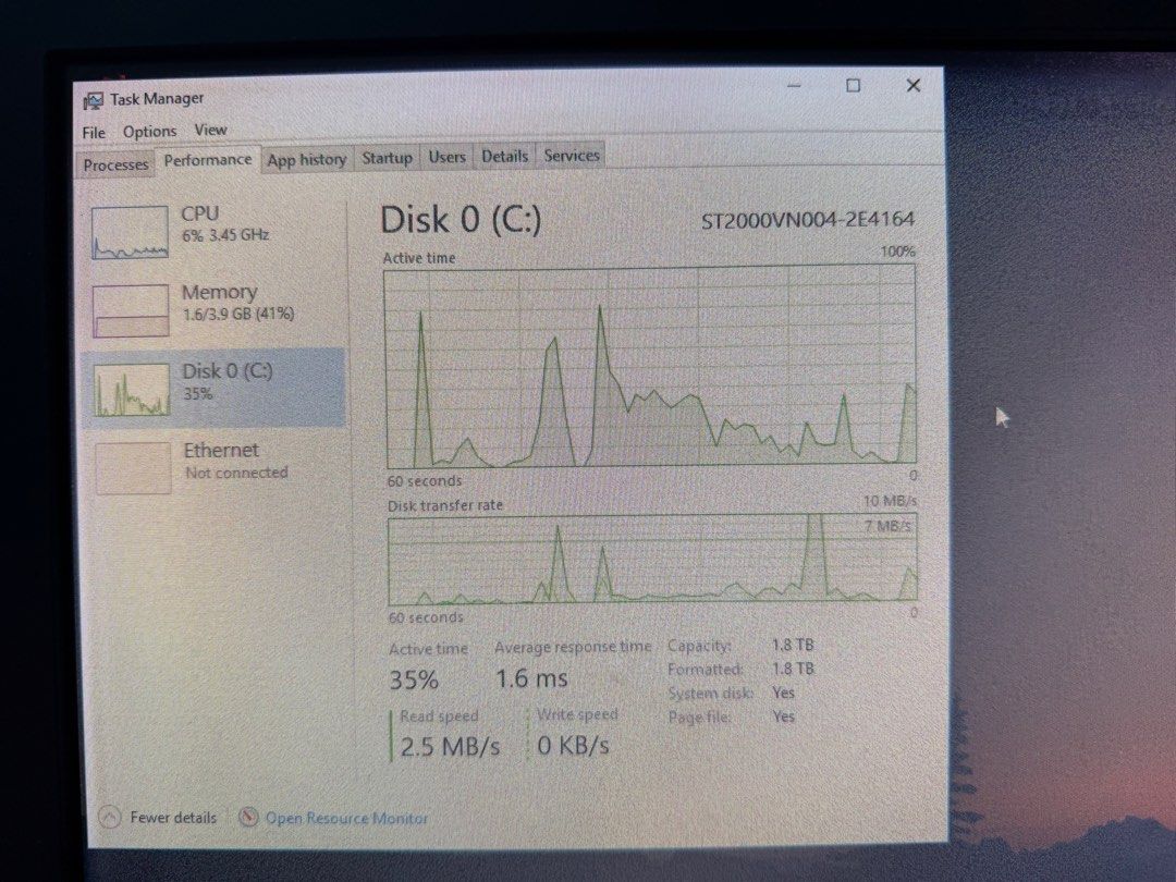 Dell Desktop Computer - Intel i5, 4GB RAM, 1.8TB HDD413288818310522881