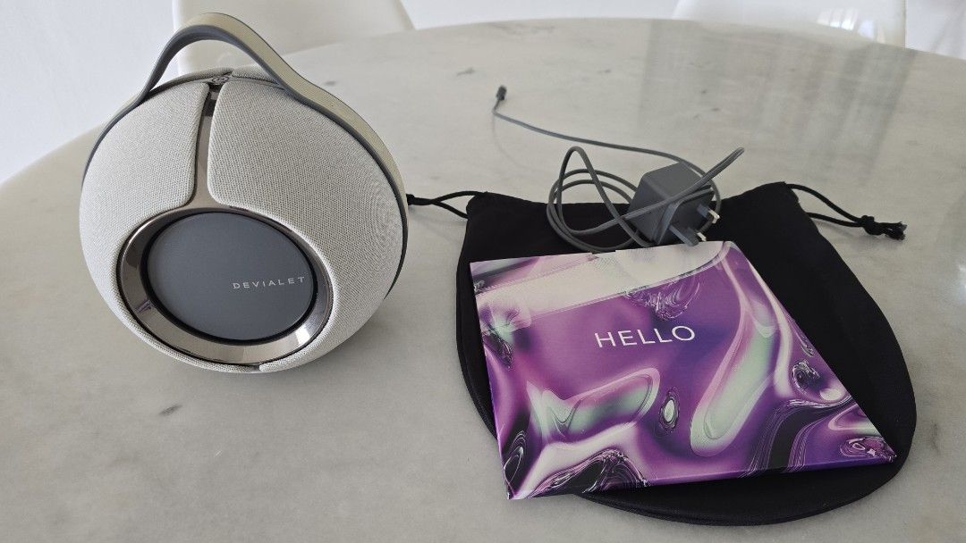 Devialet Mania Portable Speaker - White408829976663173120