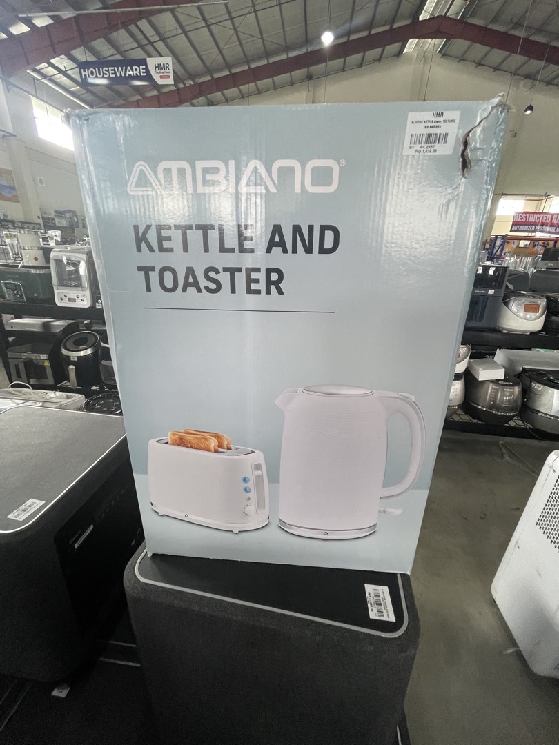 Electric Kettle Amp. texture w8 AMBIANO, TV & Home Appliances, Kitchen ...