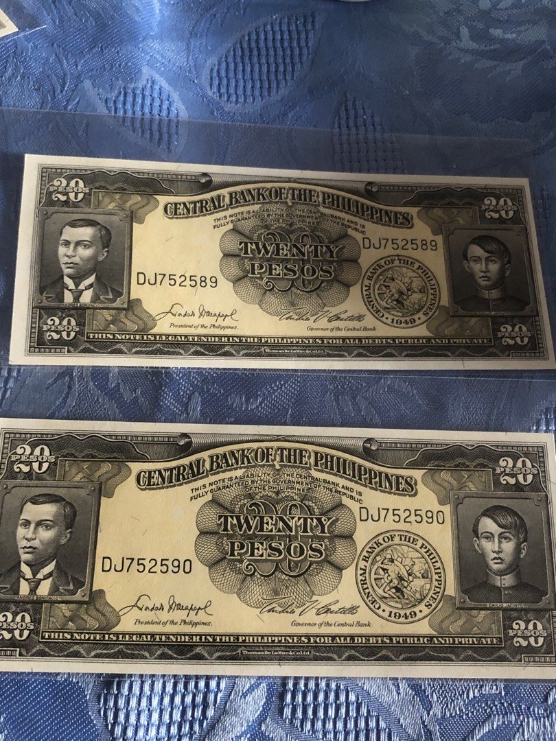 english series 20 peso (Category: Currency) located in Manila. Submitted by coinhunter8 (Listing ID 1426978033, Image 2). Description: .