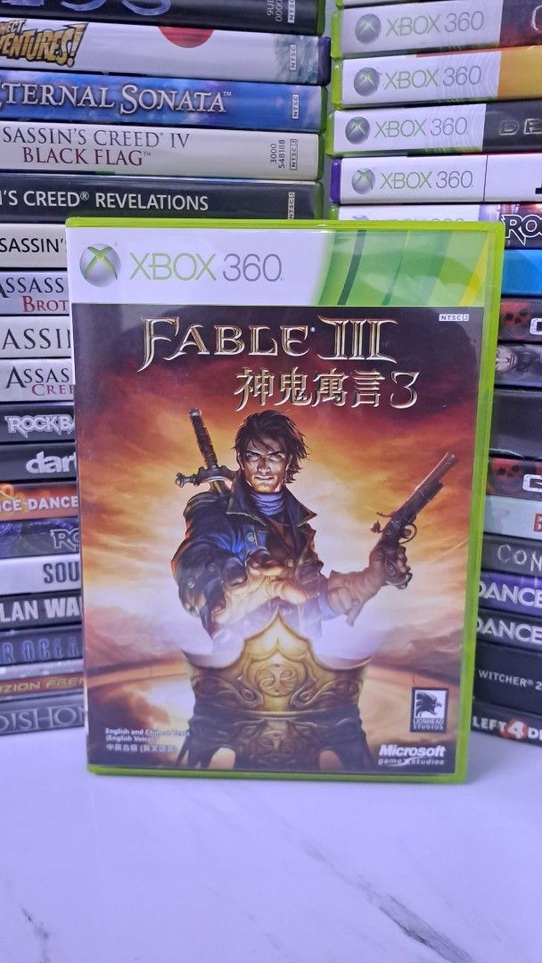 Fable III Xbox 360 Game (Category: Xbox) located in Muntinlupa City. Submitted by echo.066 (Listing ID 1427004944, Image 1). Description: FOR SALE XBOX 360 CD GAME 700 PHP FABLE 3 NTSC J MINT CONDITION AVAILABLE FOR DELIVERY VIA LALAMOVE AVAILABLE FOR SHIPPING VIA J&T EXPRESS MODE OF PAYMENT : BANK / GCASH / MAYA Check my PROFILE for more CDs MUSIC / GAMES / MOVIE MUNTINLUPA CITY LOCATION .