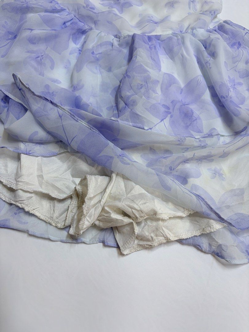 Floral Puff Sleeve Dress (Category: Dresses) located in Ajuy. Submitted by sothat_ara (Listing ID 1427054358, Image 2). Description: Small Like New.