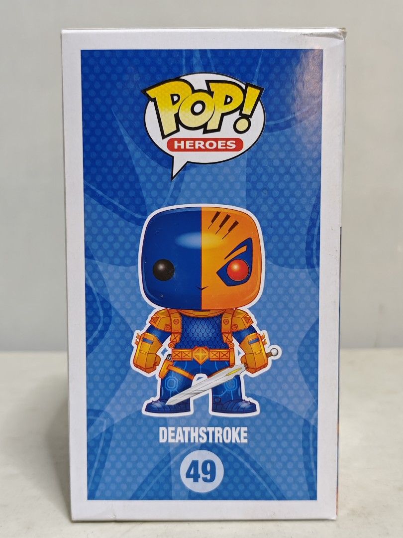Funko Pop! Heroes Deathstroke (Category: Designer & Blind Box Toys) located in San Juan City. Submitted by zashichua (Listing ID 1427002599, Image 3). Description: bnew. PX exclusive.