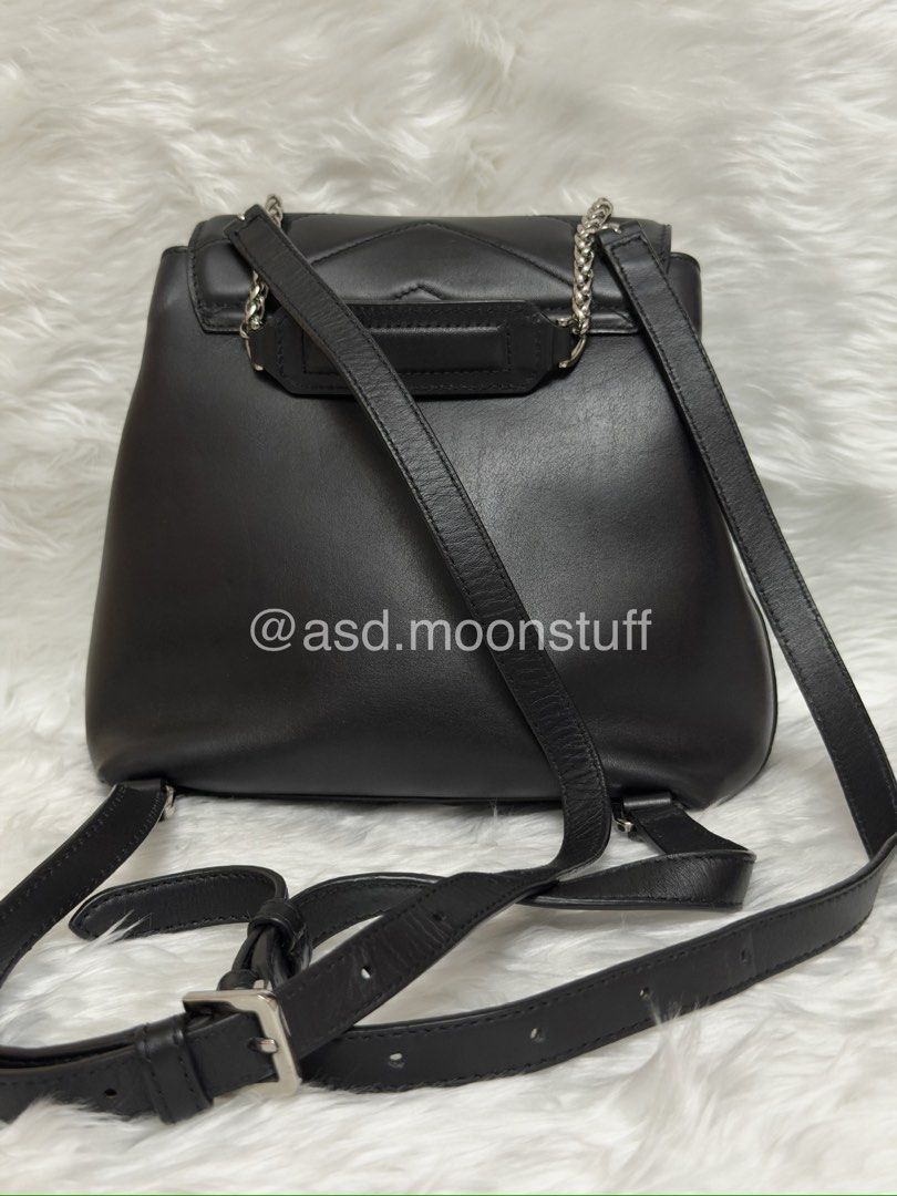 Furla Fortuna Leather Backpack Black Silver (Category: Backpacks) located in Manila. Submitted by asd.moonstuff (Listing ID 1427050397, Image 3). Description: Pre-loved from Japan. ORIGINAL What you see is what you get. Details: Small size .