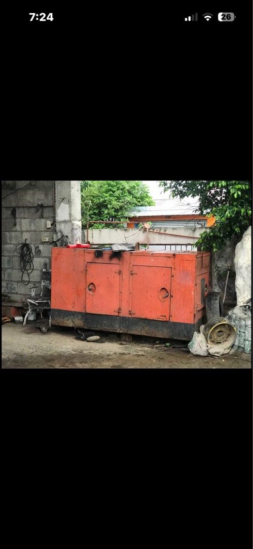 Generator 20KVA Isuzu c240 Turbo (Category: Construction Tools & Equipment) located in Palayan City. Submitted by driplabph (Listing ID 1427154678, Image 1). Description: Generator 20KVA isuzu C240 Engine with turbo Cabanatuan city location last used 2021 now na redondo pero ayaw mag tuloy..