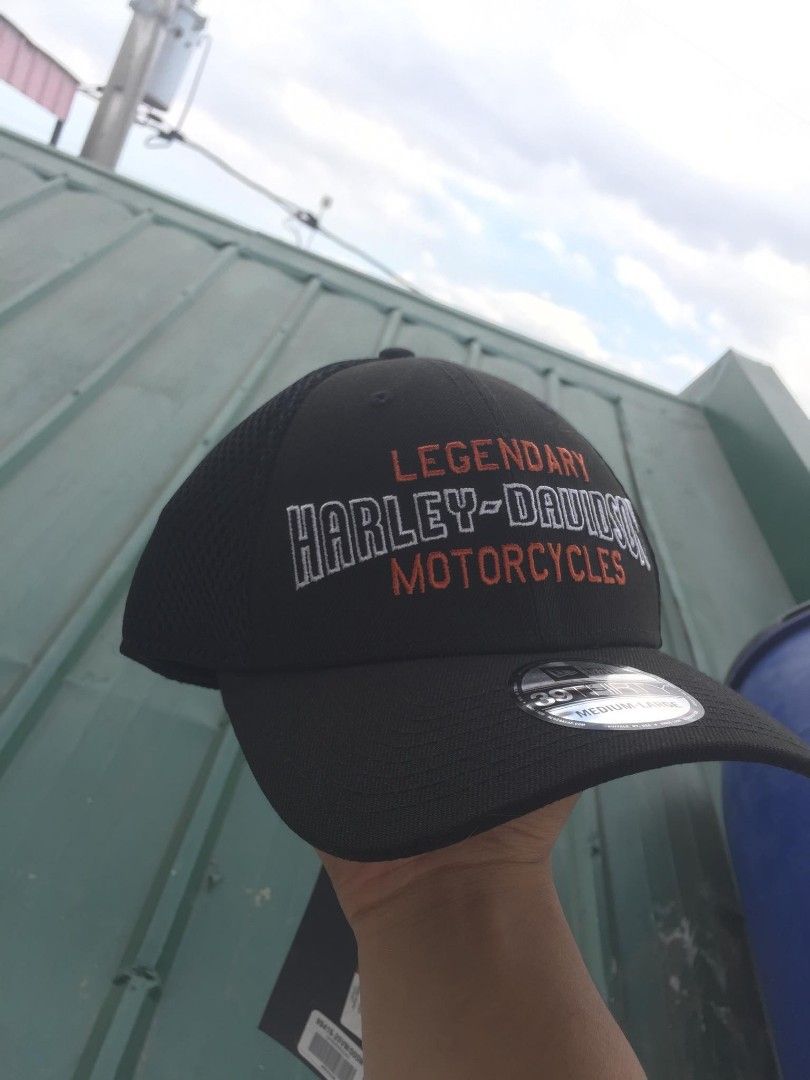 Harley-Davidson 39THIRTY Cap (Category: Caps & Hats) located in Manila. Submitted by thrift2something (Listing ID 1426981818, Image 2). Description: HARLEY DAVIDSON NEW ERA NO ISSUE .