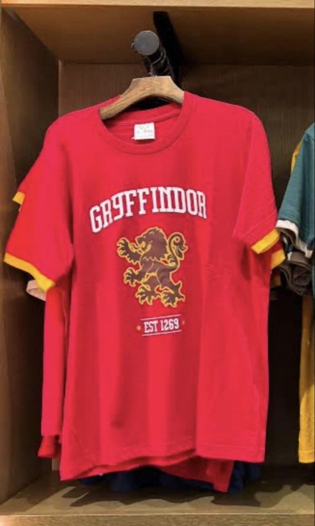 Harry Potter Gryffindor T-shirt (Category: Tshirts & Polo Shirts ) located in Mandaluyong City. Submitted by ed.grc (Listing ID 1427026232, Image 1). Description: Bought in Universal Studios Japan, worn just for fitting but not used or washed yet..