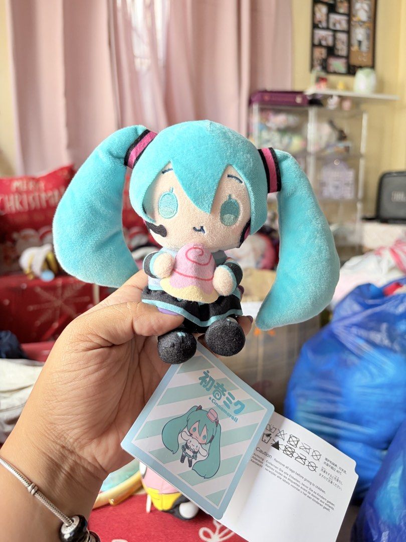 Hatsune Miku x Cinnamoroll Plush (Category: Plushies & Soft Toys) located in Dagupan City. Submitted by kawaiiiishop (Listing ID 1427070722, Image 1). Description: .