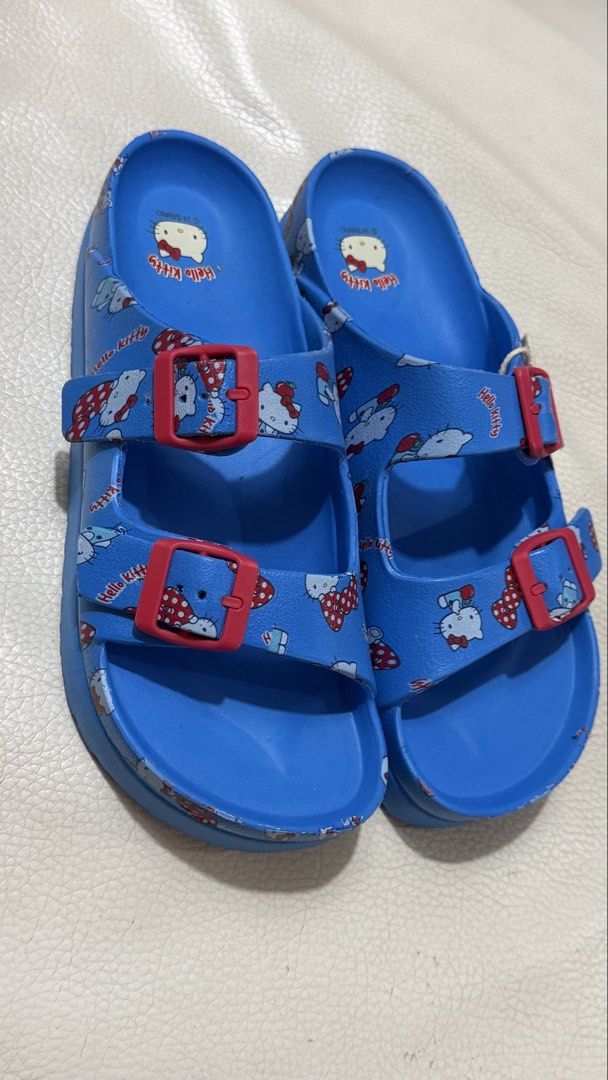 Hello Kitty Sandals Blue EUR 39 (Category: Flats & Sandals) located in Dasmarinas. Submitted by preloved_brandedbackup (Listing ID 1427029811, Image 2). Description: Brandnew US 8.