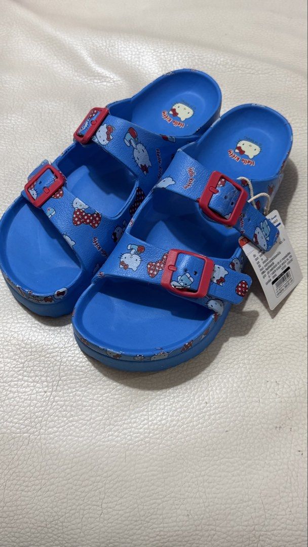 Hello Kitty Sandals Blue EUR 39 (Category: Flats & Sandals) located in Dasmarinas. Submitted by preloved_brandedbackup (Listing ID 1427029811, Image 1). Description: Brandnew US 8.