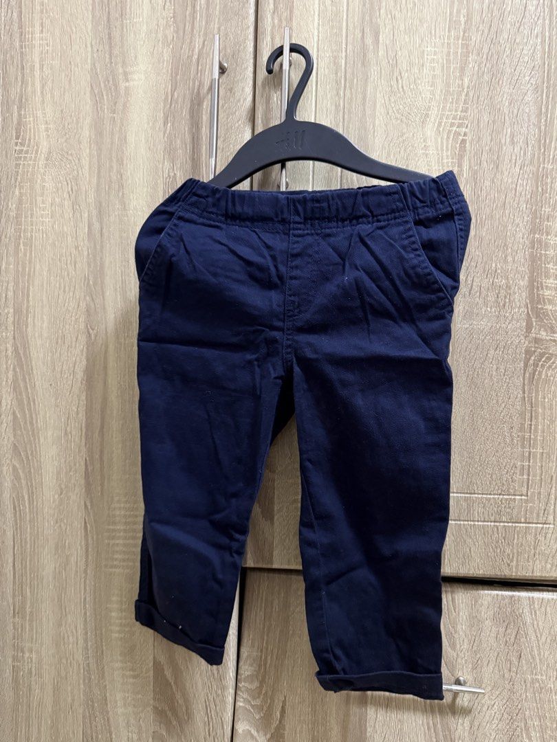 H&M Checkered Shirt and Pants Set (Category: Babies & Kids Fashion) located in Cavite. Submitted by prelovedstuff28179 (Listing ID 1427151348, Image 3). Description: Personal preloved of my son's Zara top used once HM pants brandnew 3-4T .