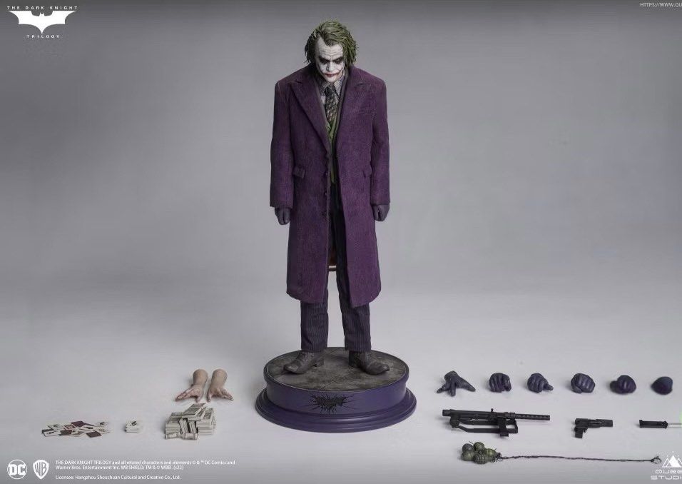 INART/HOT TOYS (Category: Figurines & Statues) located in Caloocan City. Submitted by econyl (Listing ID 1427017147, Image 1). Description: Queen studio INART Joker ( Sculpted Hair STANDARD ) Condition : LOOSE 18k🏷️ Hot toys EXCLUSIVE THE Joker ( Artisan EDITION ) rooted hair Condition : MIB 22k🏷️ .