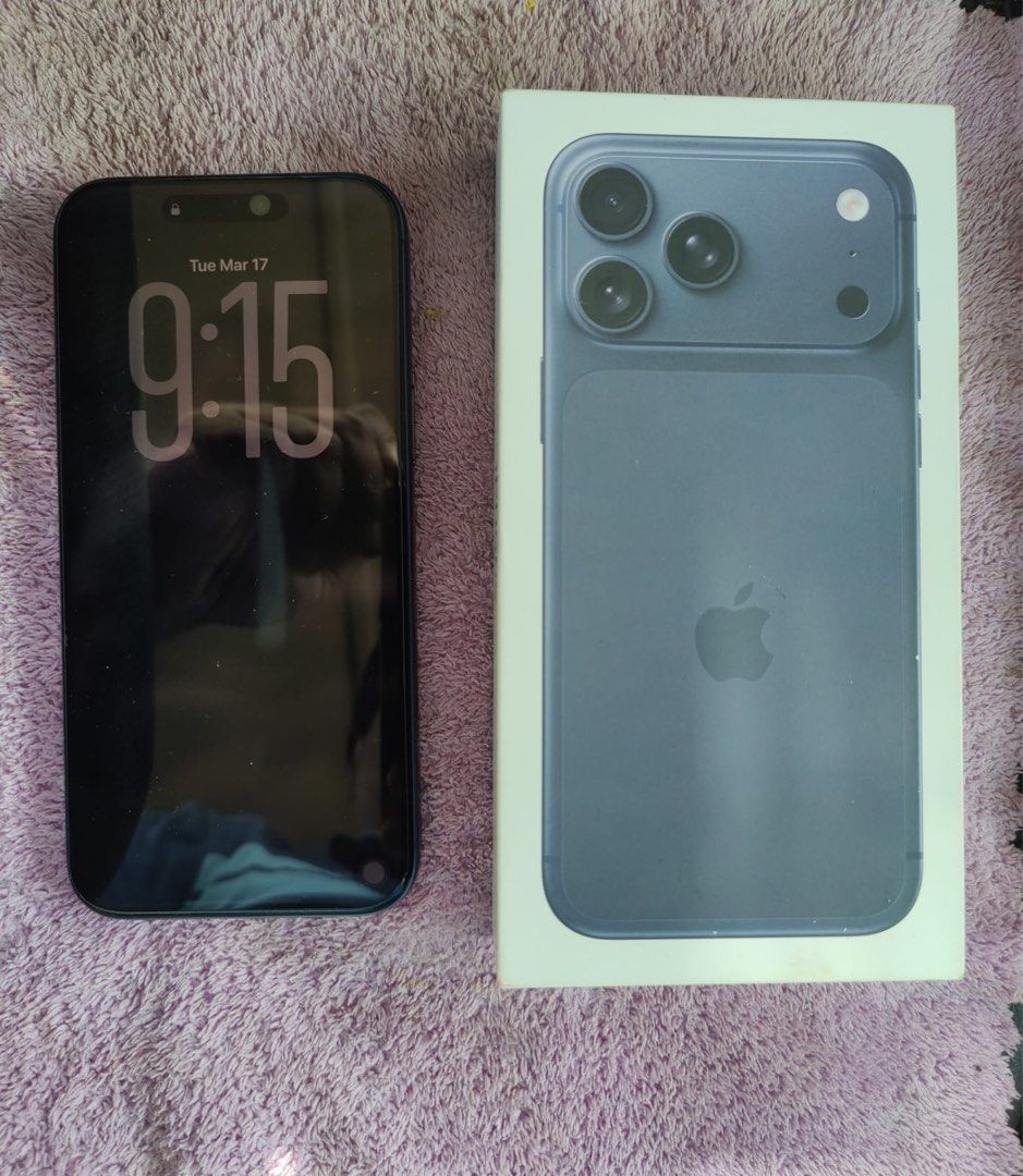 iPhone 17 Pro Max Deep Blue 512GB, Mobile Phones & Gadgets, Mobile ...