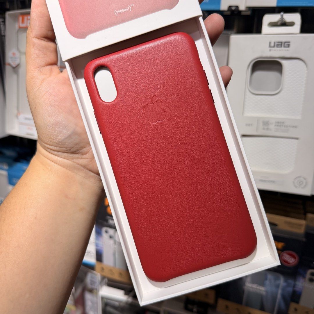 Iphone XSMAX Apple Leather Case (Category: Cases & Sleeves) located in Las Pinas. Submitted by nalisfindsph (Listing ID 1427124538, Image 3). Description: Original japan released item.