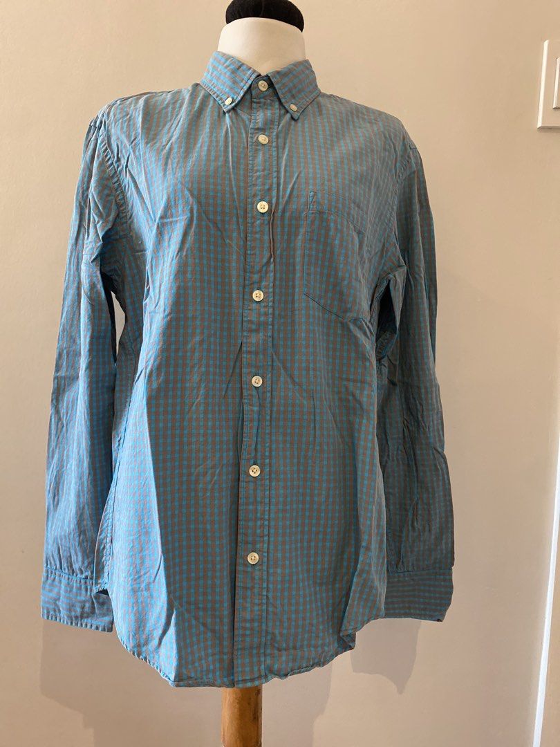 j.crew Slim Fit Checkered Shirt (Category: Tshirts & Polo Shirts ) located in Quezon City. Submitted by jsd34200 (Listing ID 1427000843, Image 1). Description: Approximately 18” shoulders , 27” length, arm reach 24” and armpit to armpit 20”. Used but not abused. Thanks!.