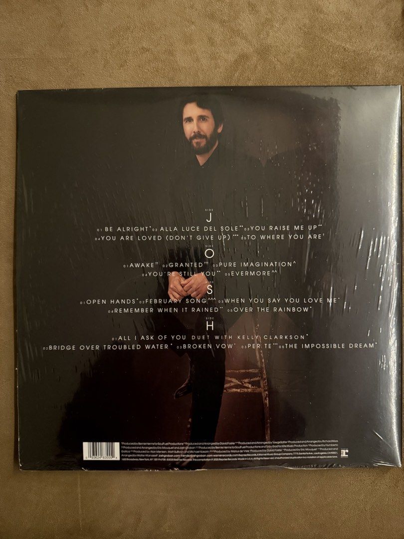 Josh Groban - Gems - Clear Vinyl (Category: Vinyls) located in San Pablo. Submitted by rheddex (Listing ID 1427137117, Image 2). Description: Josh Groban Gems 2LP Clear Vinyl Brand New SEALED.