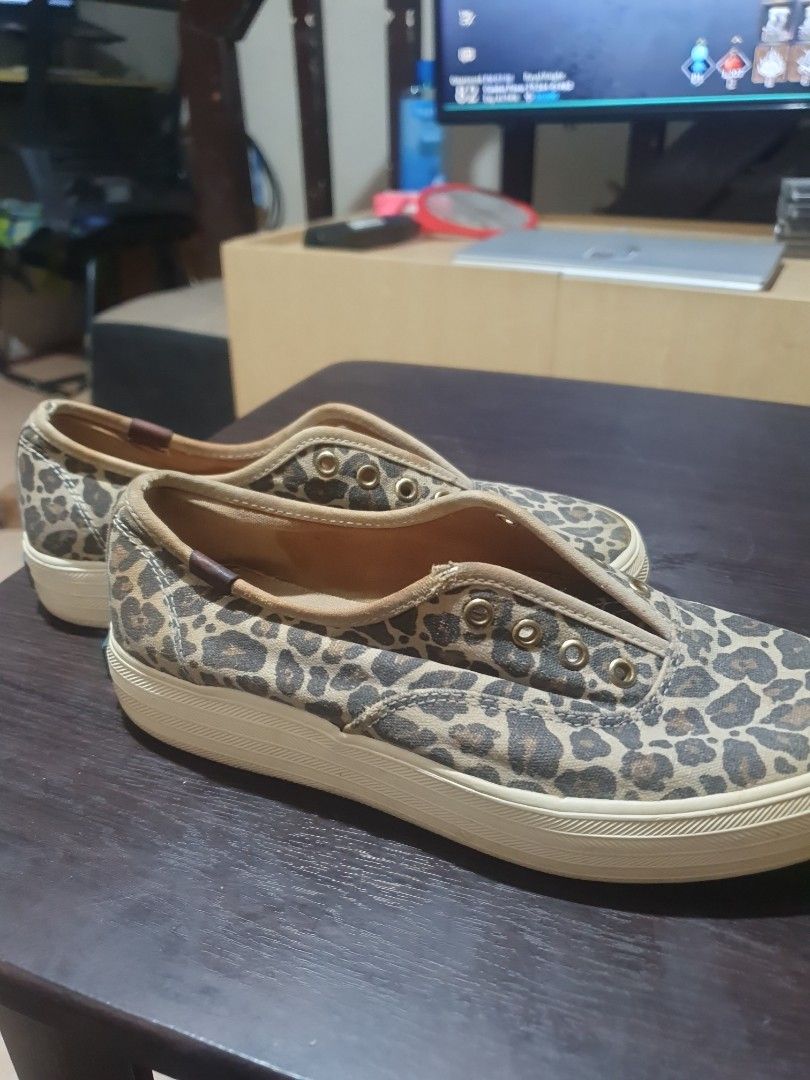 Keds Leopard Print Slip-on Sneakers (Category: Sneakers) located in Pasig City. Submitted by jjomss (Listing ID 1427138224, Image 3). Description: original keds shoes goods for daily use loc near pasig palengle.