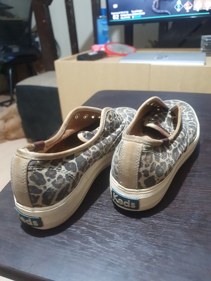 Keds Leopard Print Slip-on Sneakers (Category: Sneakers) located in Pasig City. Submitted by jjomss (Listing ID 1427138224, Image 2). Description: original keds shoes goods for daily use loc near pasig palengle.
