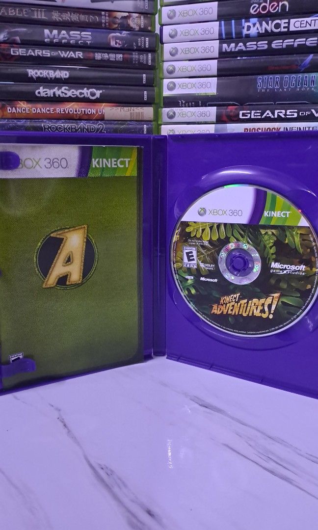 Kinect Adventures! - Xbox 360 Game (Category: Xbox) located in Muntinlupa City. Submitted by echo.066 (Listing ID 1426992007, Image 2). Description: FOR SALE XBOX 360 CD GAME 650 PHP KINECT ADVENTURES NTSC MINT CONDITION AVAILABLE FOR DELIVERY VIA LALAMOVE AVAILABLE FOR SHIPPING VIA J&T EXPRESS MODE OF PAYMENT : BANK / GCASH / MAYA MUNTINLUPA CITY LOCATION Check my PROFILE for more CDs * MUSIC / GAMES / VIDEO .