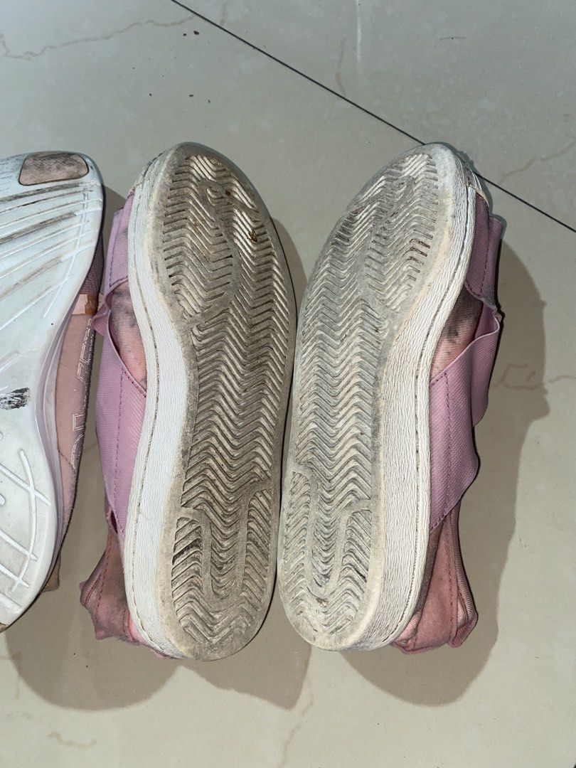 Lacoste and Adidas Pink Sneakers (Category: Sneakers) located in Del Monte. Submitted by popthebeans (Listing ID 1427018346, Image 3). Description: Used already ₱1k both (size 10 both womens, ask away if may questions) SHIPPING JNT LALAMOVE •.. Payment: COD Gcash Meetup: QC area (trinoma, vertis north, Sm north).