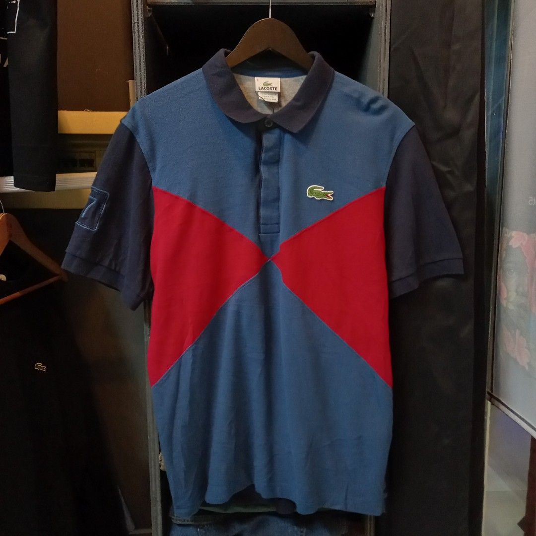 Lacoste Colorblock Polo Shirt (Category: Tshirts & Polo Shirts ) located in Cebu City. Submitted by yipsthrift (Listing ID 1427097517, Image 1). Description: DIMENTIONS: 21X27 AS NEW CONDITION NO ISSUE COLOR RATE: 9.8/10.