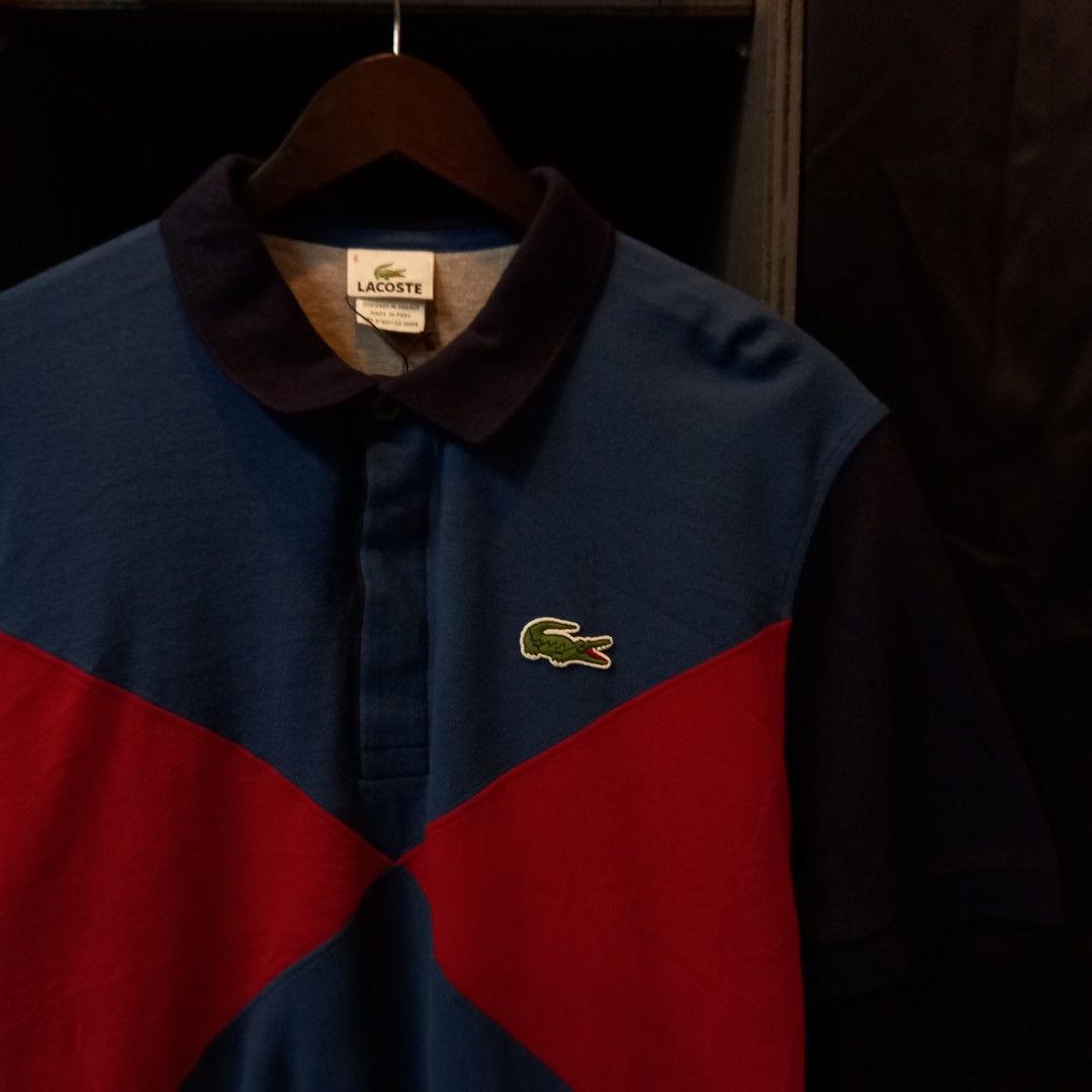 Lacoste Colorblock Polo Shirt (Category: Tshirts & Polo Shirts ) located in Cebu City. Submitted by yipsthrift (Listing ID 1427097517, Image 2). Description: DIMENTIONS: 21X27 AS NEW CONDITION NO ISSUE COLOR RATE: 9.8/10.