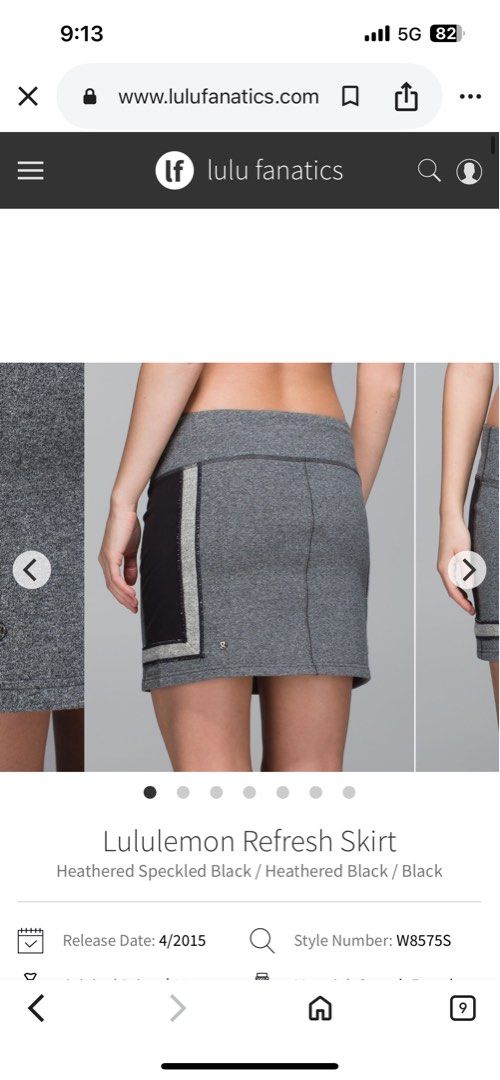 Lululemon Refresh Skirt, Women's Fashion, Activewear on Carousell