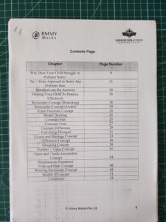 A Set of A & E Math Notes, Worksheets, Materials from Schools ...