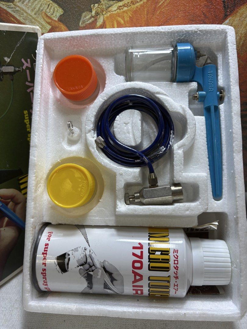 Micro Touch Super Spray Gun Air Brush Set (Category: Craft Supplies & Tools) located in Mangaldan. Submitted by thriflip_online_shop (Listing ID 1427010520, Image 2). Description: Sold as is NOT tested!.