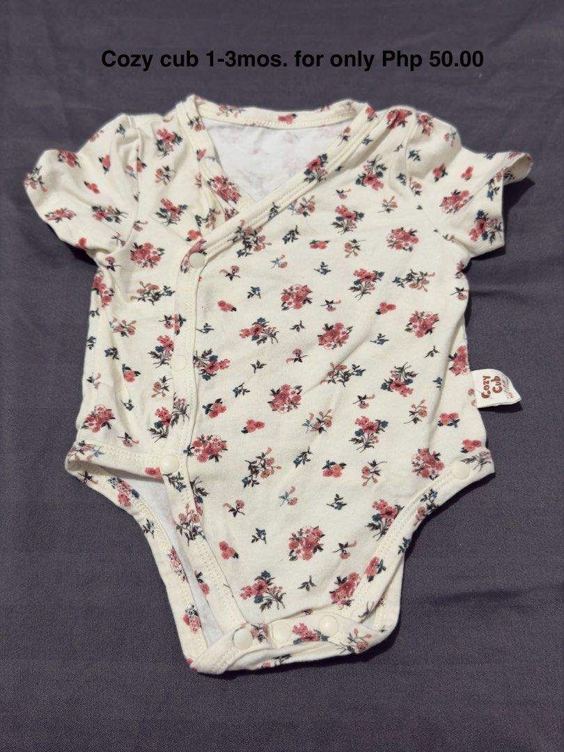 Newborn to 18mos. clothes (Category: Babies & Kids Fashion) located in Quezon City. Submitted by krisaaaaaaa (Listing ID 1427072003, Image 3). Description: 🛍️ Price in caption 📍 Quezon City 💳 MOP: BDO / GCash 🚚 Lalamove or J&T (buyer shoulders shipping fee) Payment first before shipping. 🙂.