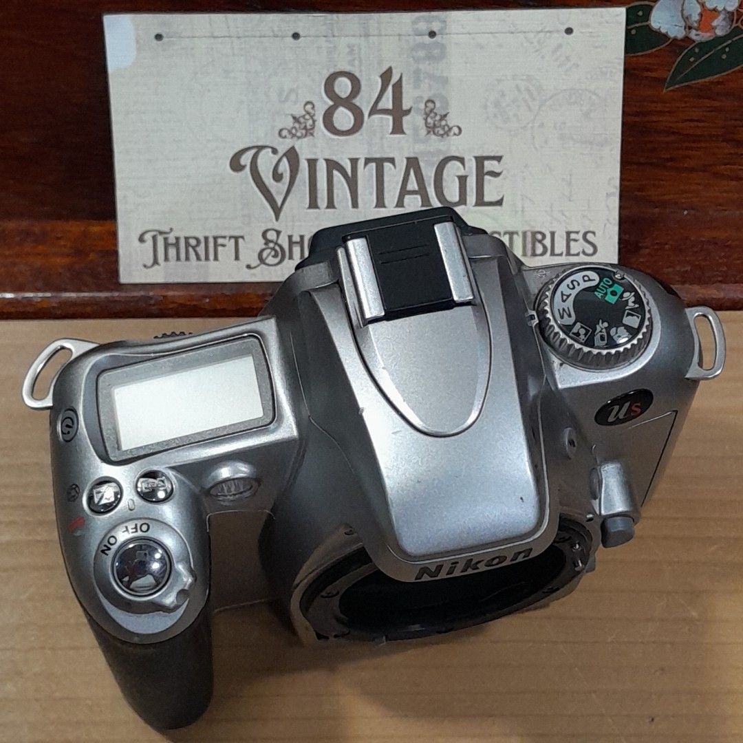 Nikon Us 35mm Cute Film Camera (Category: Cameras) located in Las Pinas. Submitted by 84vintage (Listing ID 1427101489, Image 3). Description: Tested working. Nikon Us 35mm film camera is a super cute and small film camera that packs features like the bigger nikons. Easy to carry for those who does not want to lug around a heavy nikon camera... plus makes a great conversational piece because of its size. Built-in flash also works. Actual photos p