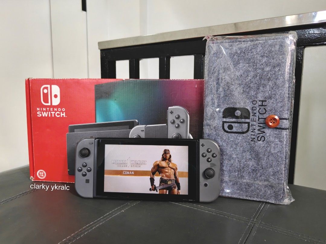 Nintendo Switch V2 with Free Games (Category: Nintendo) located in Manila. Submitted by nswitchgear (Listing ID 1427046439, Image 2). Description: Nintendo Switch V2 with Free Games ₱8,999 FREE acess to my Paid games Legit purchase not Jailbreak. Used item but in Good/Best condition Can give 7 Days personal Warranty for peace of mind. -Doon po tayo sa kaya tayong issupport, dont settle for less. Comes with Box,charger,Dock,grip,straps. Any of my 