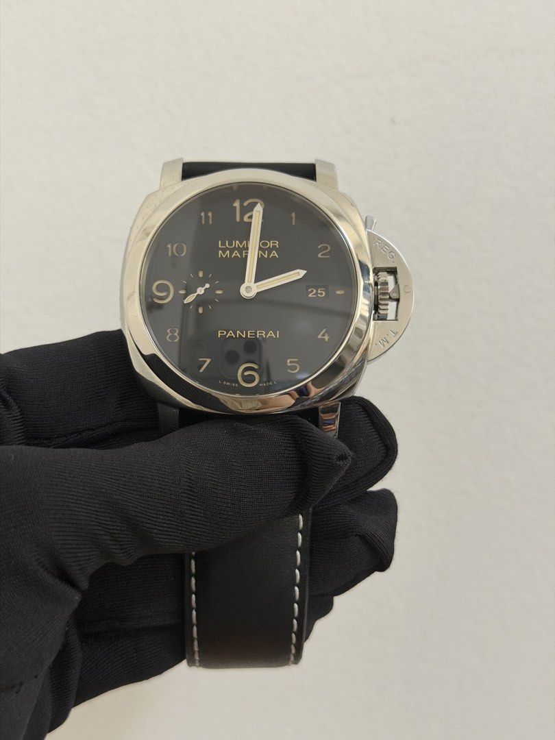 Panerai Luminor Marina PAM 359 (Category: Luxury Watches) located in Manila. Submitted by rhyswatchphil (Listing ID 1427021534, Image 2). Description: Panerai PAM 359 44mm Year 2014 Condition 9.8/10 Full set San Juan City/New Manila QC On hand Other watches available 245,000 .