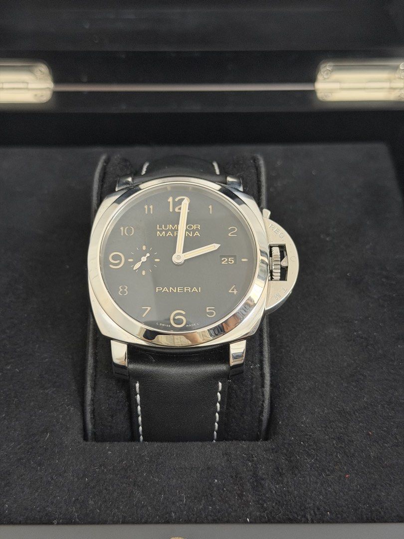 Panerai Luminor Marina PAM 359 (Category: Luxury Watches) located in Manila. Submitted by rhyswatchphil (Listing ID 1427021534, Image 1). Description: Panerai PAM 359 44mm Year 2014 Condition 9.8/10 Full set San Juan City/New Manila QC On hand Other watches available 245,000 .