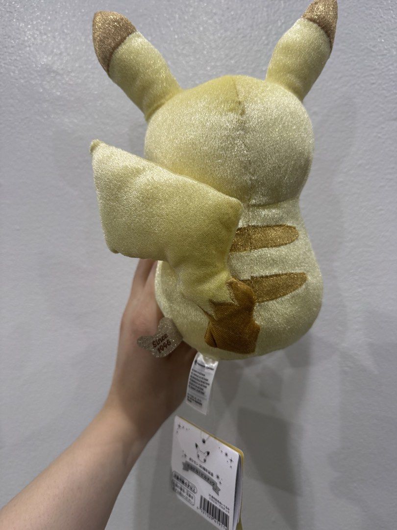 Pikachu Plush 30th Anniversary (Category: Plushies & Soft Toys) located in Quezon City. Submitted by Cel_13 (Listing ID 1427070257, Image 2). Description: Limited release. Onhand item. Bought from the Pokemon Center..