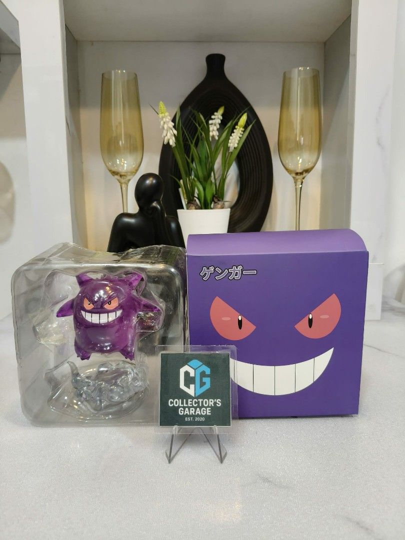 Pokemon Gengar Figure with Box HQKO (Category: Figurines & Statues) located in Manila. Submitted by collectorsgarage.ph (Listing ID 1427140035, Image 1). Description: Pokemon Gengar Figure w/ box HQKO Price: P500 Condition: MIB (Mint in box) Payment Method 💵: Gcash, Bank transfer Delivery Method 🚚: LBC, JNT, Lalamove, Grab Shipping fee to be paid by the buyer.