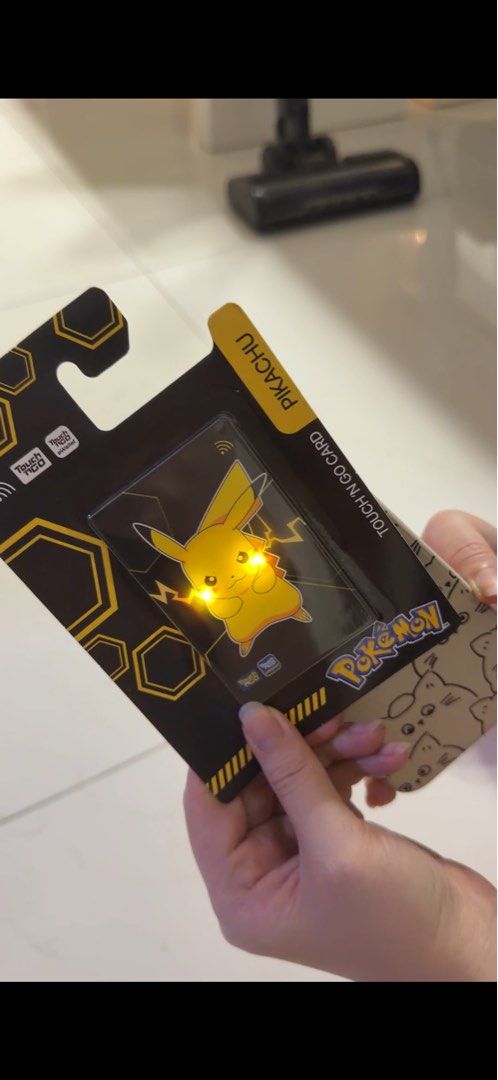 Pokemon Pikachu Touch 'n Go Card (Limited Edition) , Hobbies & Toys ...