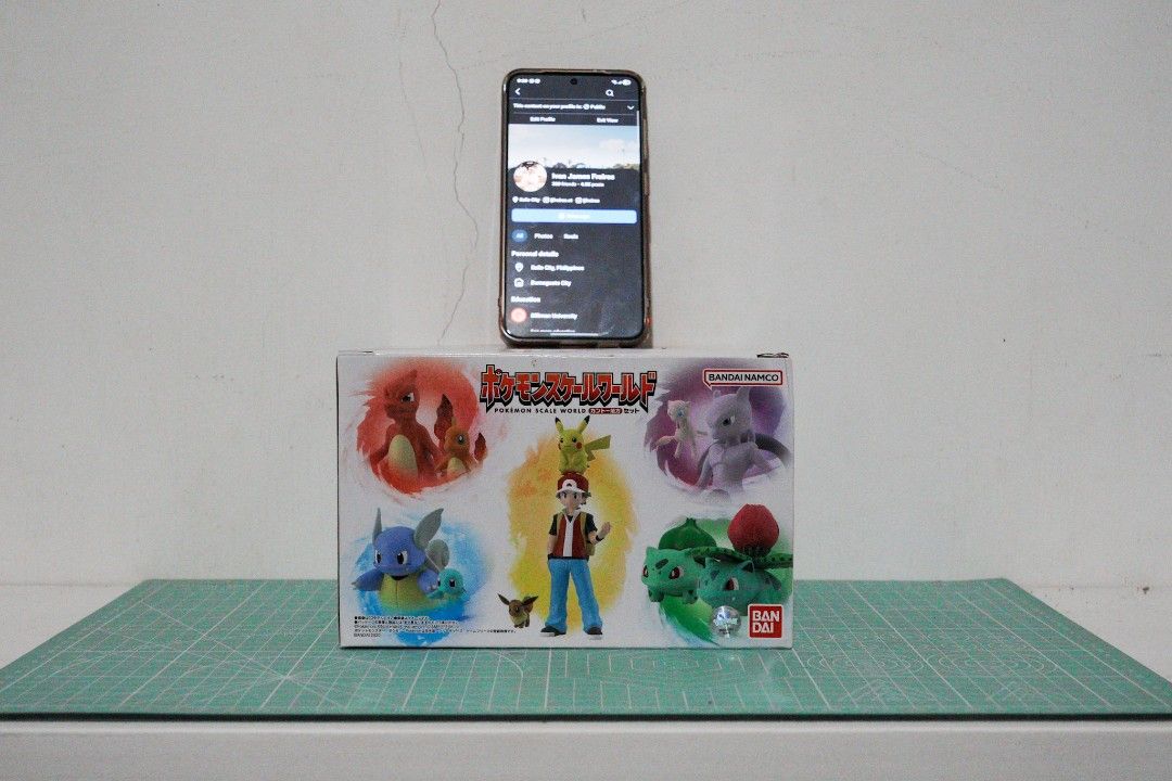 Pokemon Scale World Kanto Set SEALED (Category: Figurines & Statues) located in Dumaguete. Submitted by ijfreires (Listing ID 1426987541, Image 1). Description: Seald box with some dents (refer to photos) selling price 6k meetup: Dumaguete City Shipping via LBC .