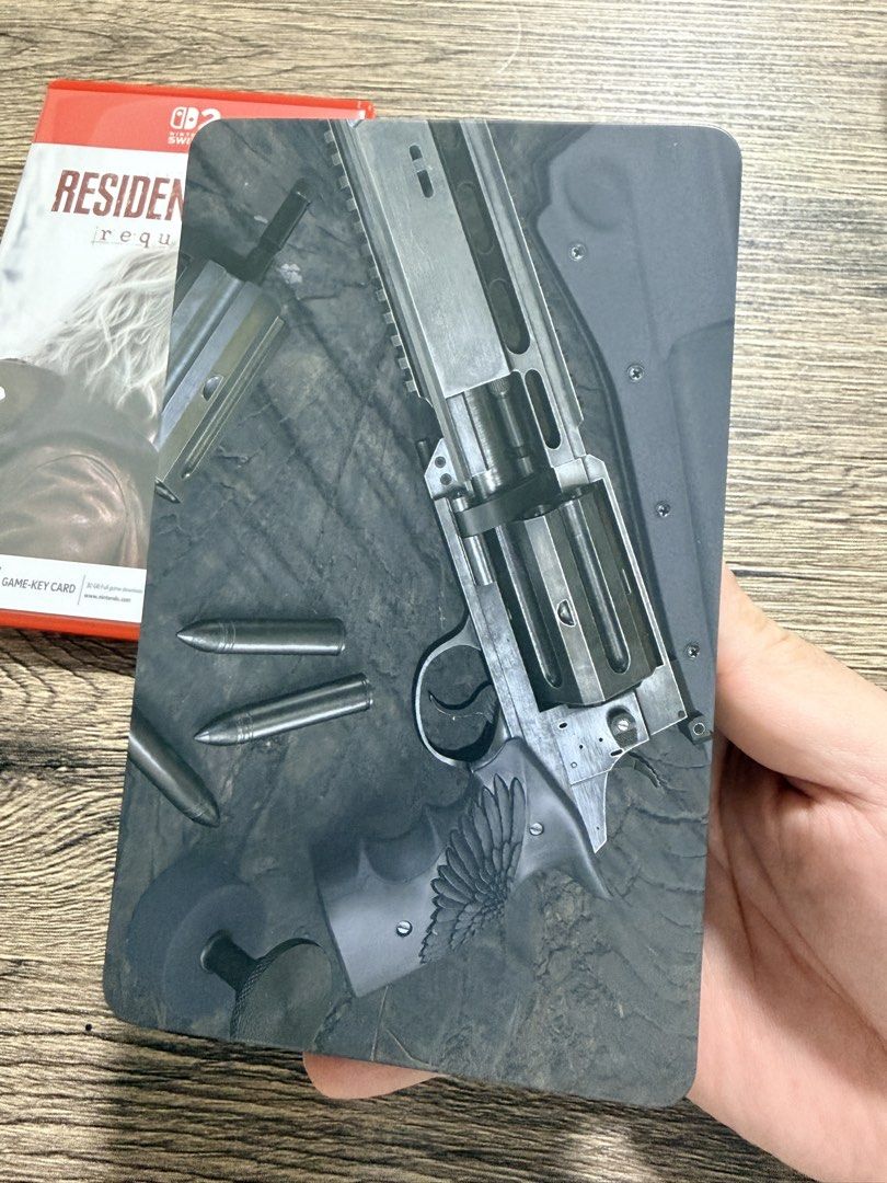 Resident Evil Requiem - FOR SALE (Category: Nintendo) located in Manila. Submitted by hz223 (Listing ID 1427042549, Image 3). Description: Nintendo Switch 2 Game - FOR SALE: Resident Evil Requiem FOR SALE ONLY (not for swap / trade) - Purchased on March 11, 2026, from Data Blitz Online (receipt included) - Comes with a tin case - Unused code (valid only on non-Asian accounts) - Fixed price; price is not negotiable.