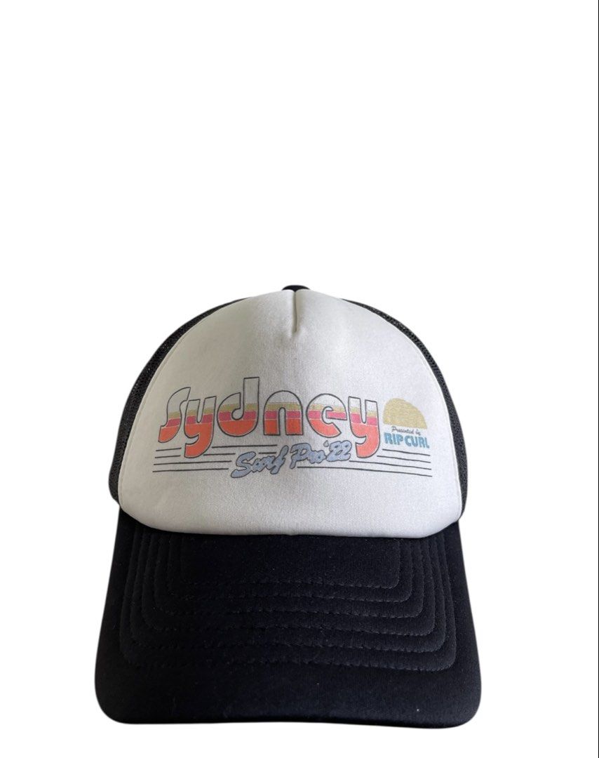 Rip Curl Sydney Surf Pro 22 Trucker Hat (Category: Caps & Hats) located in Quezon City. Submitted by geom15 (Listing ID 1426968997, Image 1). Description: Rip Curl Sydney Surf Pro 22 Trucker Hat excellent condition NEGO.