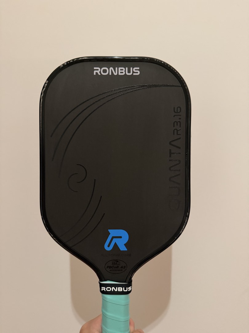 Ronbus Quanta R3 Ronbus Quanta R3 black pickle ball paddle, Sports Equipment, Sports ...