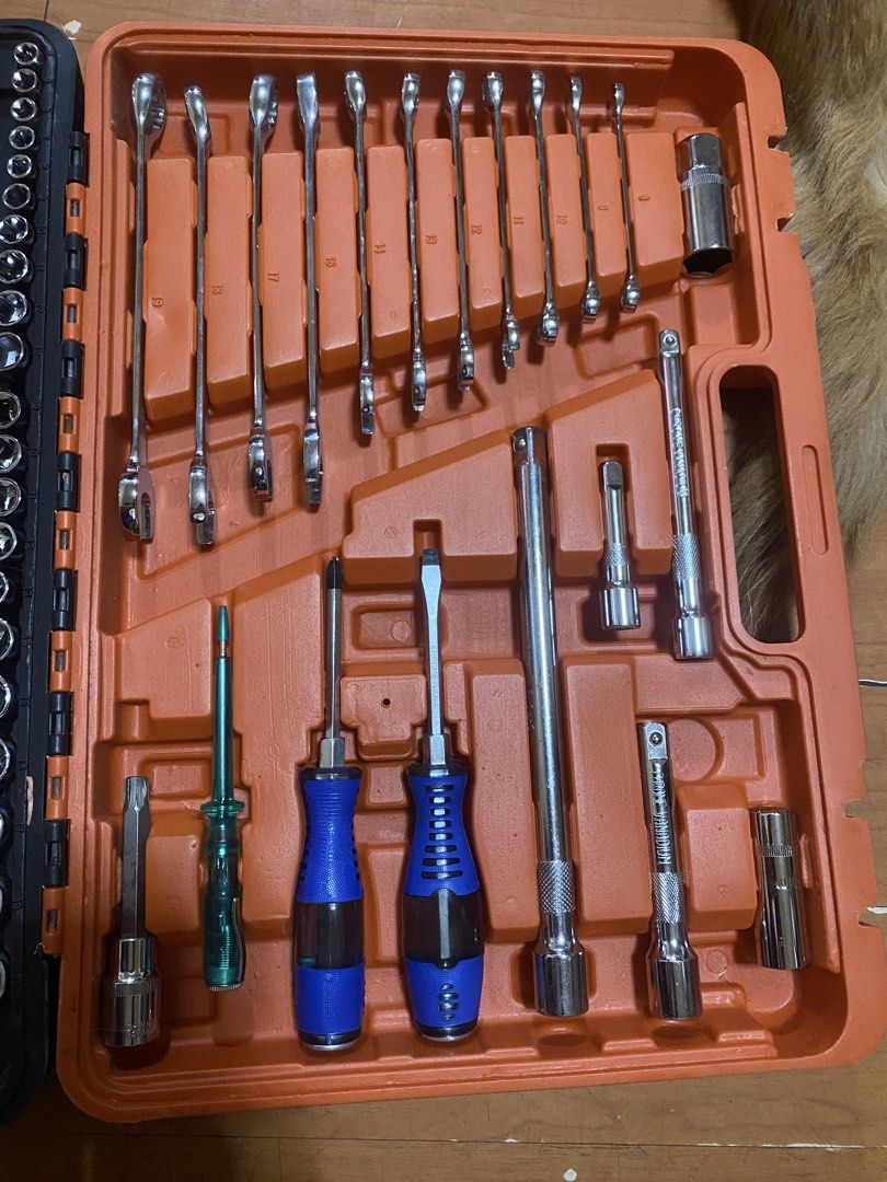 SATAGOOD 121-Piece Socket Wrench Set (Category: Construction Tools & Equipment) located in Manila. Submitted by mcglmagban41697 (Listing ID 1427061212, Image 2). Description: .