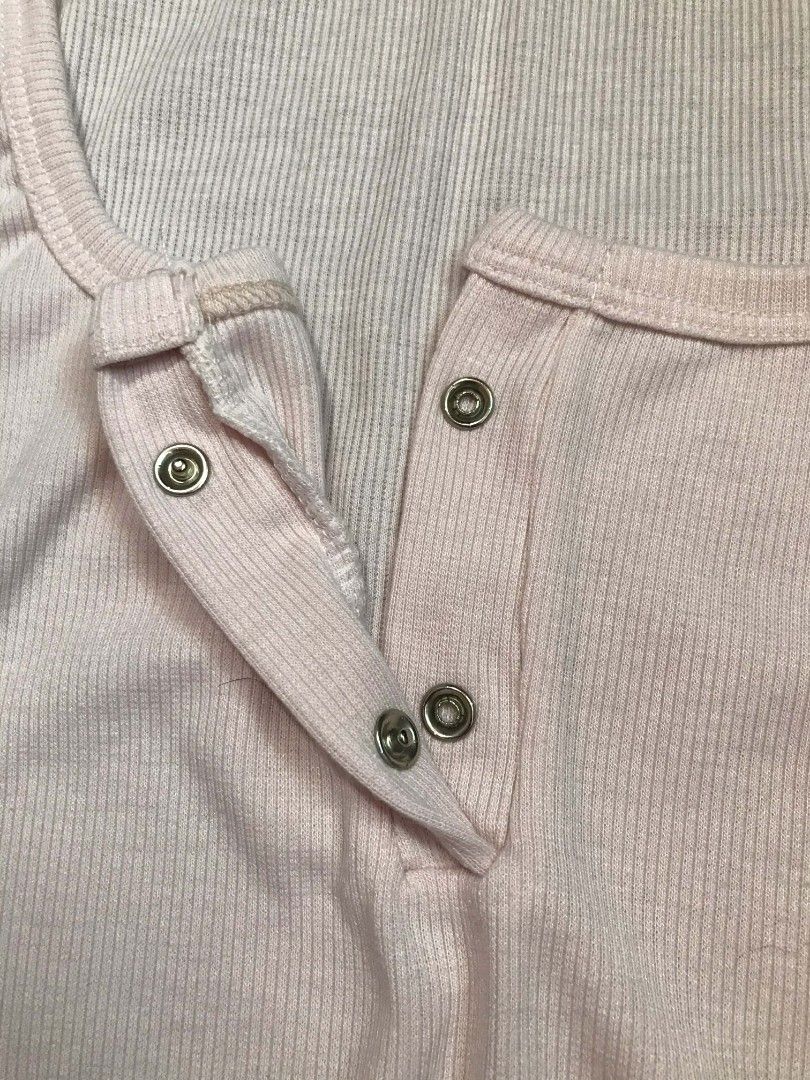 Shein Pink Ribbed Crop Top (Category: Sleeveless) located in Cebu City. Submitted by alwayssecondoption (Listing ID 1426962058, Image 3). Description: Pre-owned item from my personal wardrobe (not thrifted/ukay). Well taken care of, in good condition. RFS: Decluttering.