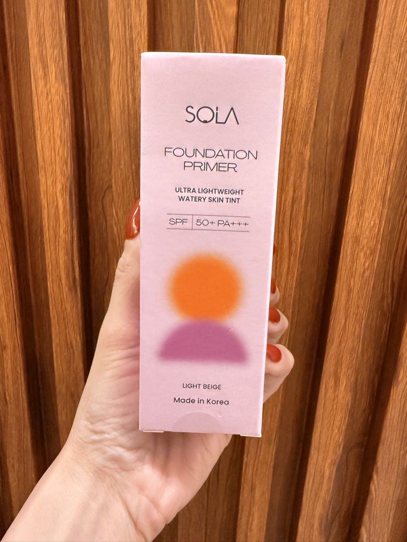 SOLA Foundation Primer Light Beige (Category: Makeup) located in Lucena. Submitted by fashioncult.ph (Listing ID 1426987737, Image 1). Description: 📍LAST PRICE POSTED.