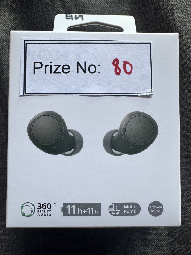 Sony WF-C510 Wireless Earbuds (Brand New Sealed)- Black