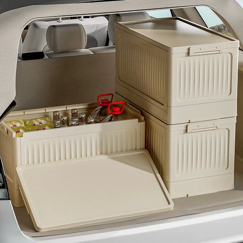 Storage Box Large Foldable Stackable Lightweight (Category: Storage Boxes & Baskets) located in Singapore. Submitted by hello_tomato (Listing ID 1427079315, Image 3). Description: 5 pcs pcs available, excellent like new condition some have wheels and some don’t 1 pc for 8 sgd, each additional pc is +6 sgd take all 5 pcs for 30 sgd (6 sgd each) self collect at chinatown, or, i can arrange delivery to your location .