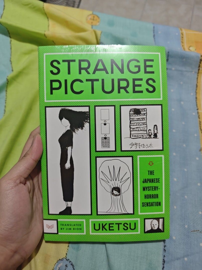 Strange Pictures by Uketsu (Category: Storybooks) located in Imus. Submitted by samanthadl (Listing ID 1427072614, Image 1). Description: bnew sealed.