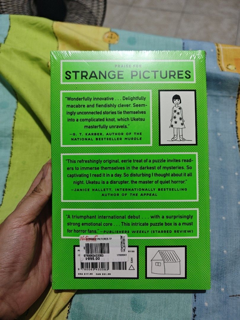 Strange Pictures by Uketsu (Category: Storybooks) located in Imus. Submitted by samanthadl (Listing ID 1427072614, Image 2). Description: bnew sealed.