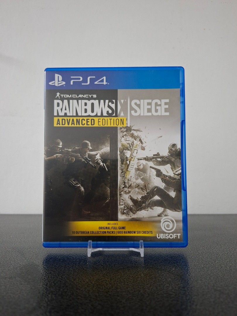 Tom Clancy's Rainbow Six Siege Advanced Edition PS4 (Category: PlayStation) located in Antipolo. Submitted by cobys4 (Listing ID 1427129768, Image 1). Description: Like new! Sinilip lang ang loob.