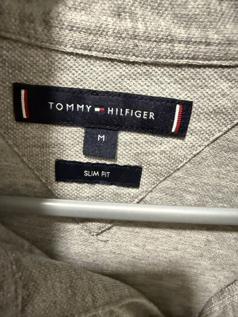 Tommy Hilfiger Authentic Polo Shirt (Category: Tshirts & Polo Shirts ) located in Mandaluyong City. Submitted by huntervip (Listing ID 1426966835, Image 2). Description: Slightly used slimfit Tommy polo shirt light gray in color bought in TH Greenbelt Still in good condition Medium size 18 by 29 .
